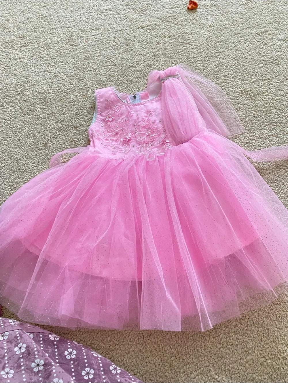 NWT Adorable Pink Tulle Baby Party Dress